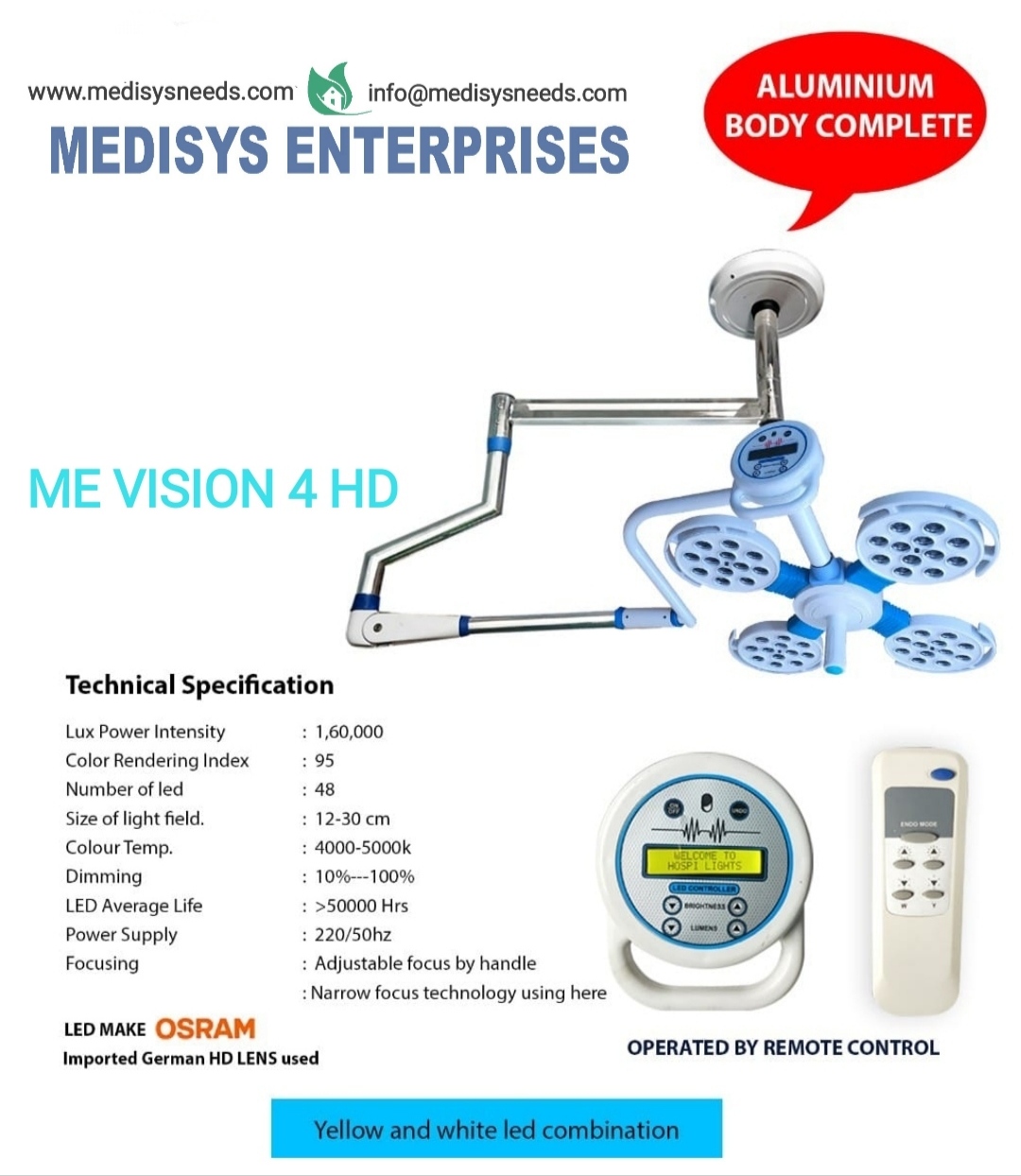
VISION 4 HD SINGLE DOME.